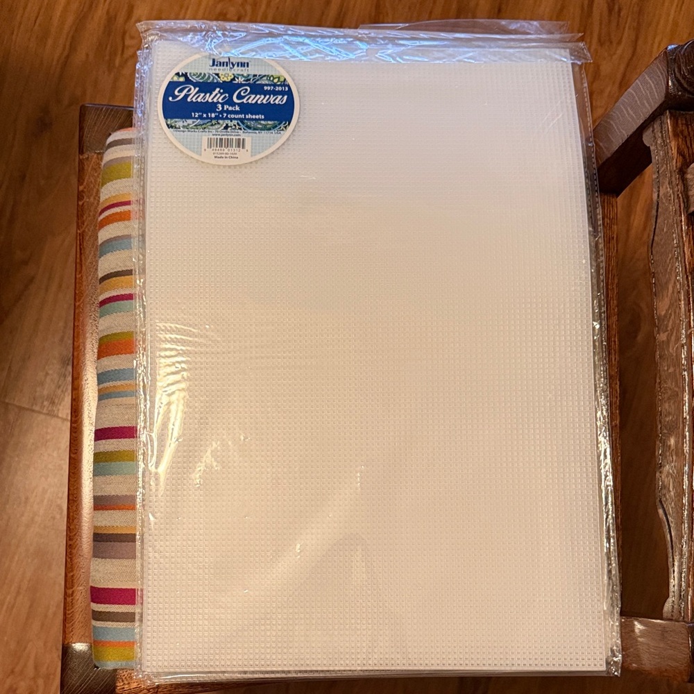 Darice White Plastic Canvas Sheets